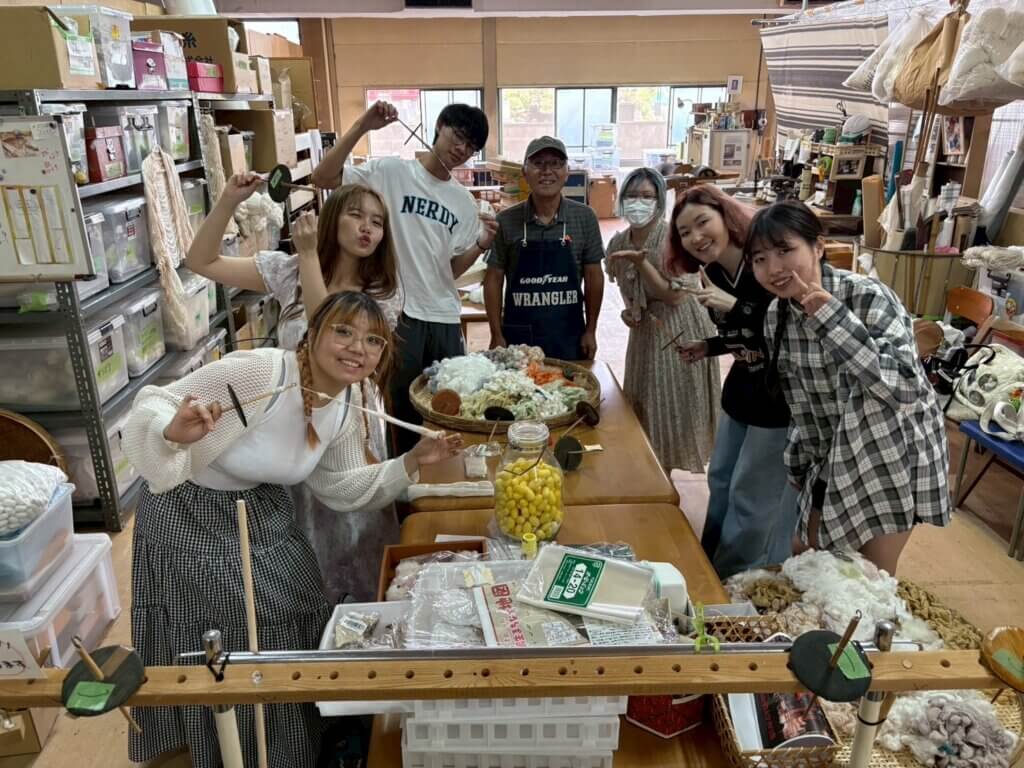 工房「風花」さまの職人さんと記念撮影